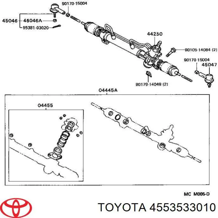 4553533010 Toyota