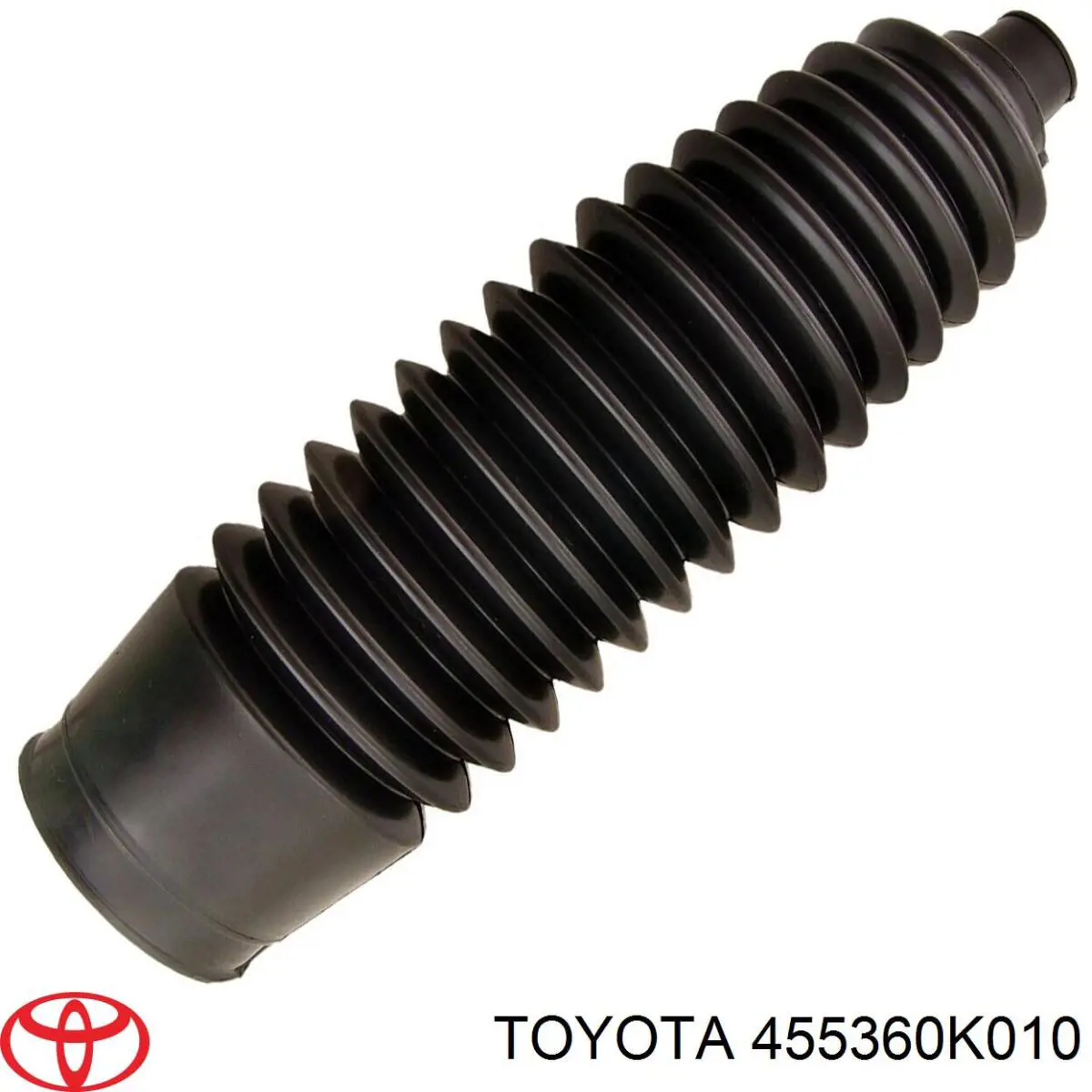 455360K010 Toyota пыльник рулевого механизма (рейки правый)