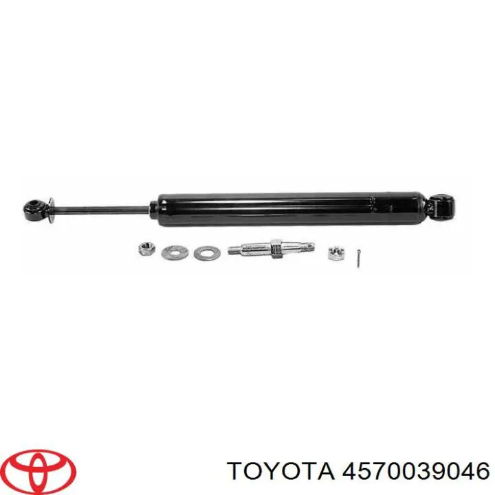 4570039046 Toyota амортизатор рулевого механизма (демпфер)