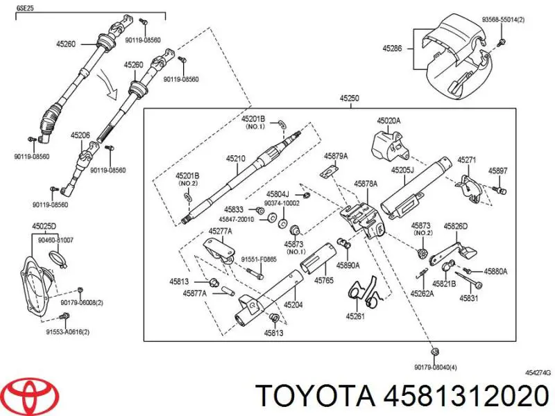 4581312020 Toyota 
