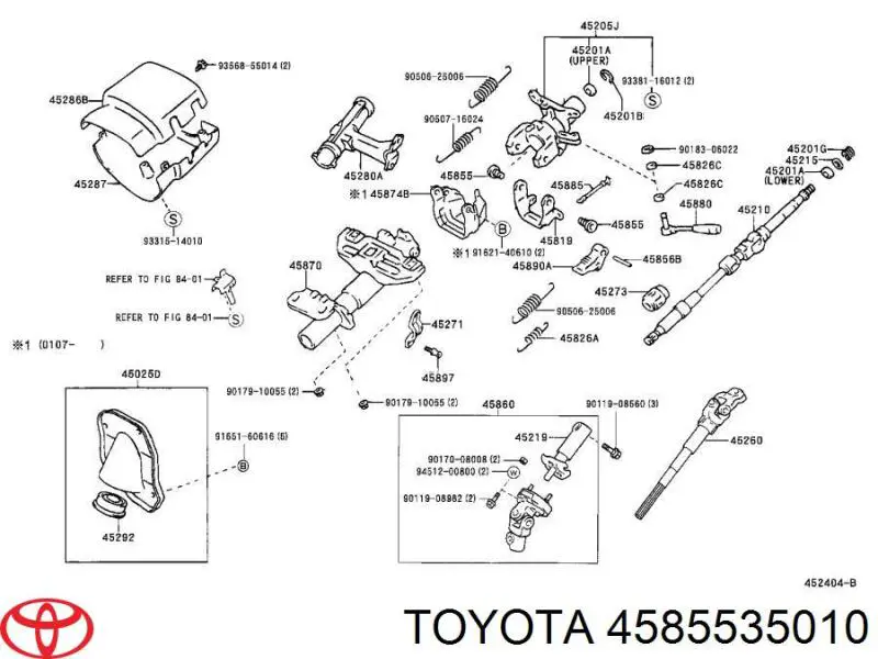  4585535010 Toyota