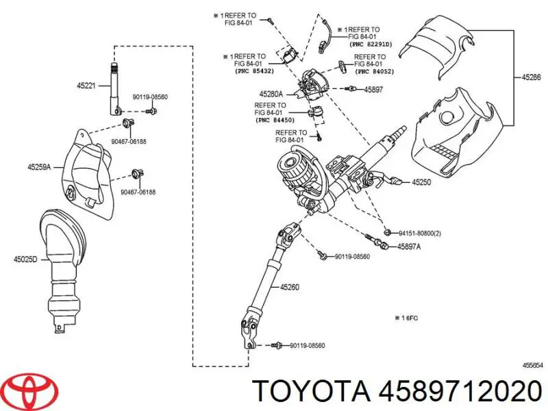 4589712020 Toyota 