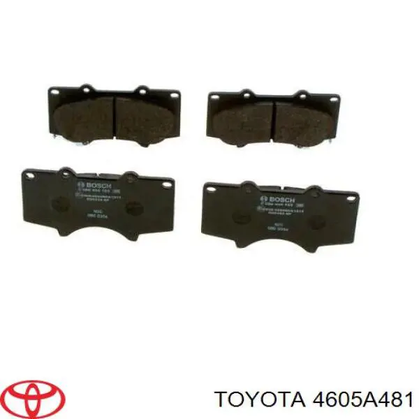 Передние тормозные колодки 4605A481 Toyota