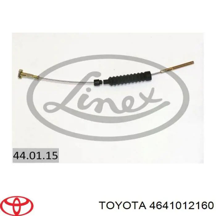 Передний трос ручника 4641012160 Toyota