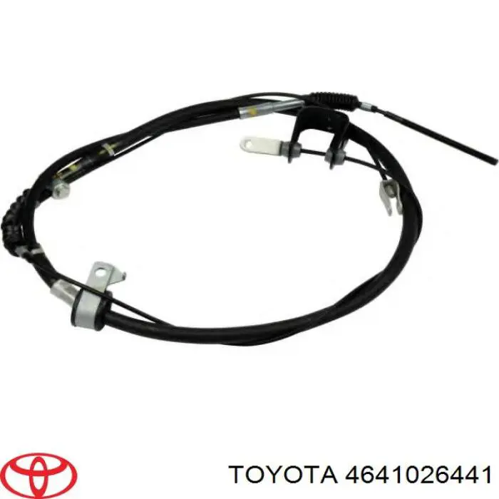 4641026441 Toyota Трос стояночного тормоза передний
