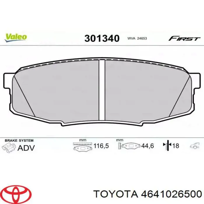  4641026500 Toyota