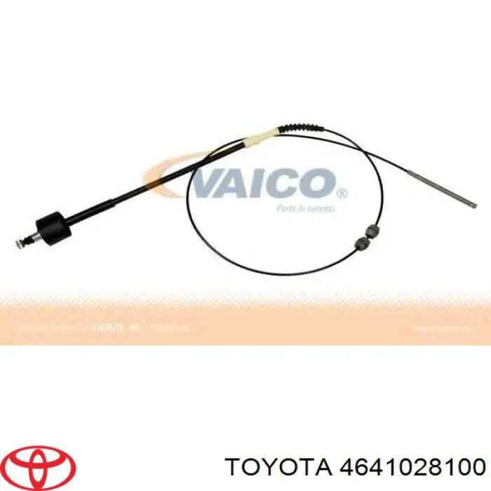 Трос ручного тормоза передний Toyota 4641028100 цена, от 30.31 USD