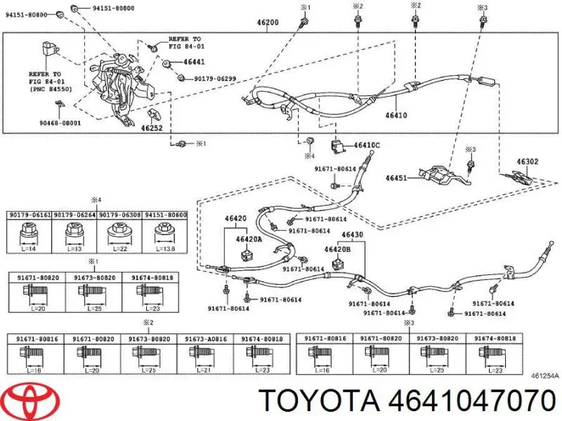 4641047070 Toyota 