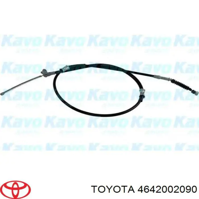 Купить 4642002090 Toyota Задний правый трос ручника
