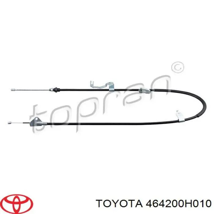 464200H010 Toyota трос ручного тормоза задний правый