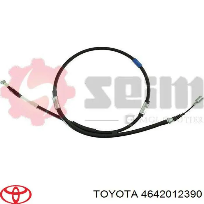 Задний правый трос ручника 4642012390 Toyota