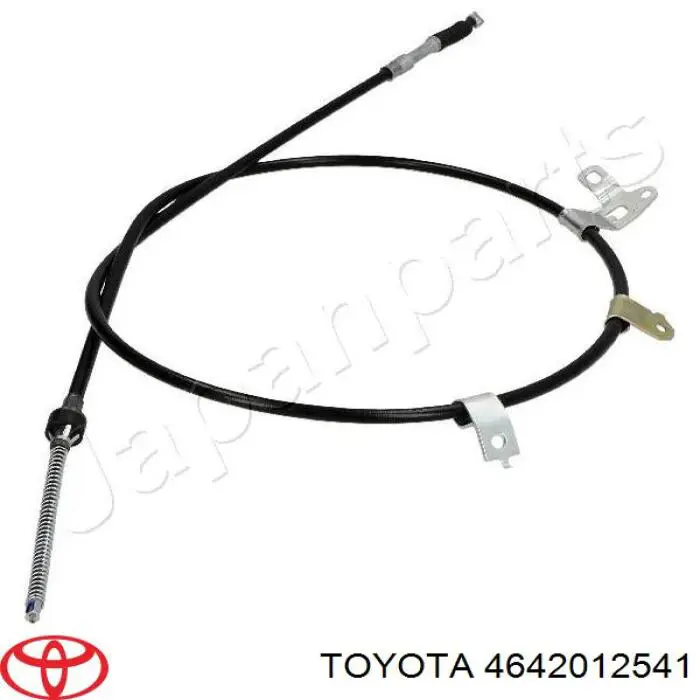 4642012541 Toyota трос ручного тормоза задний правый