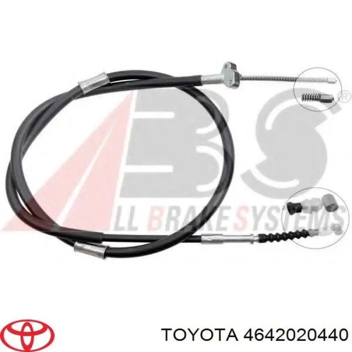 Купить AD520287 Adriauto Задний правый трос ручника