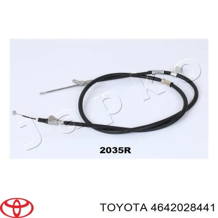 Задний правый трос ручника 4642028441 Toyota