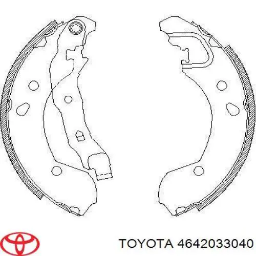 Купить 4642033040 Toyota Задний правый трос ручника