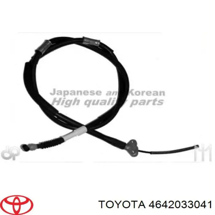 Трос стояночного тормоза задний правый Toyota 4642033041 цена, от 22.28 USD