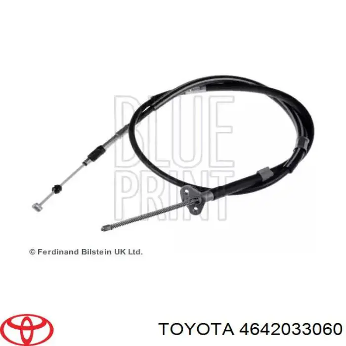 Трос стояночного тормоза задний правый Toyota 4642033060 цена, от 26.35 USD
