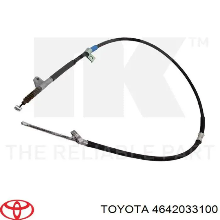 Cable de freno de mano trasero derecho 4642033100 Toyota