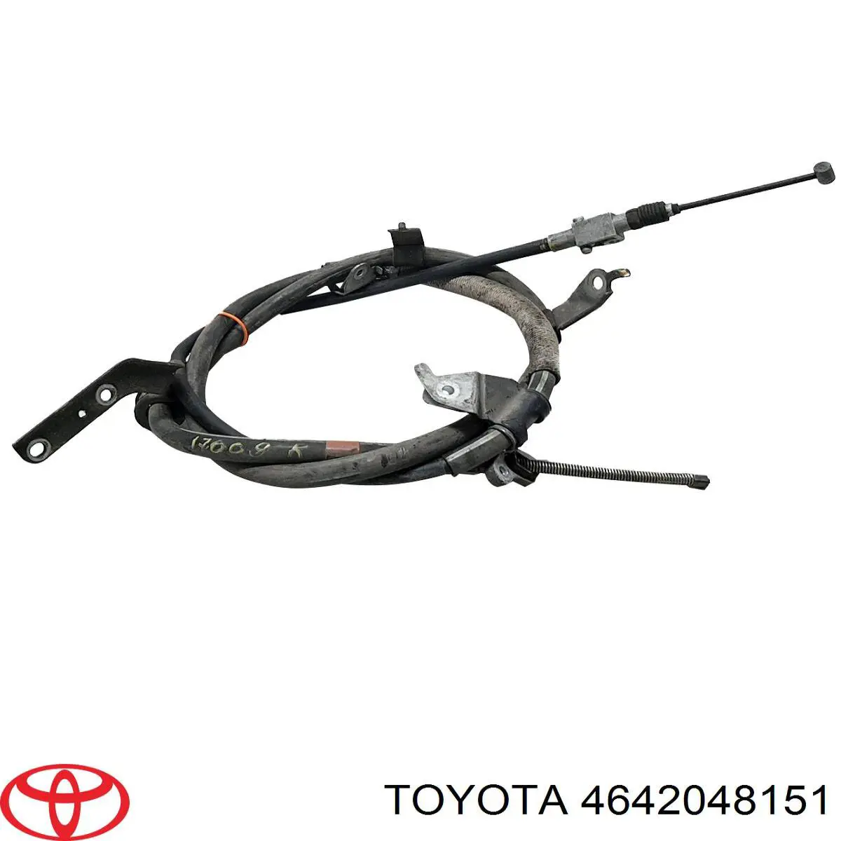 4642048151 Toyota Трос ручного тормоза задний, правый
