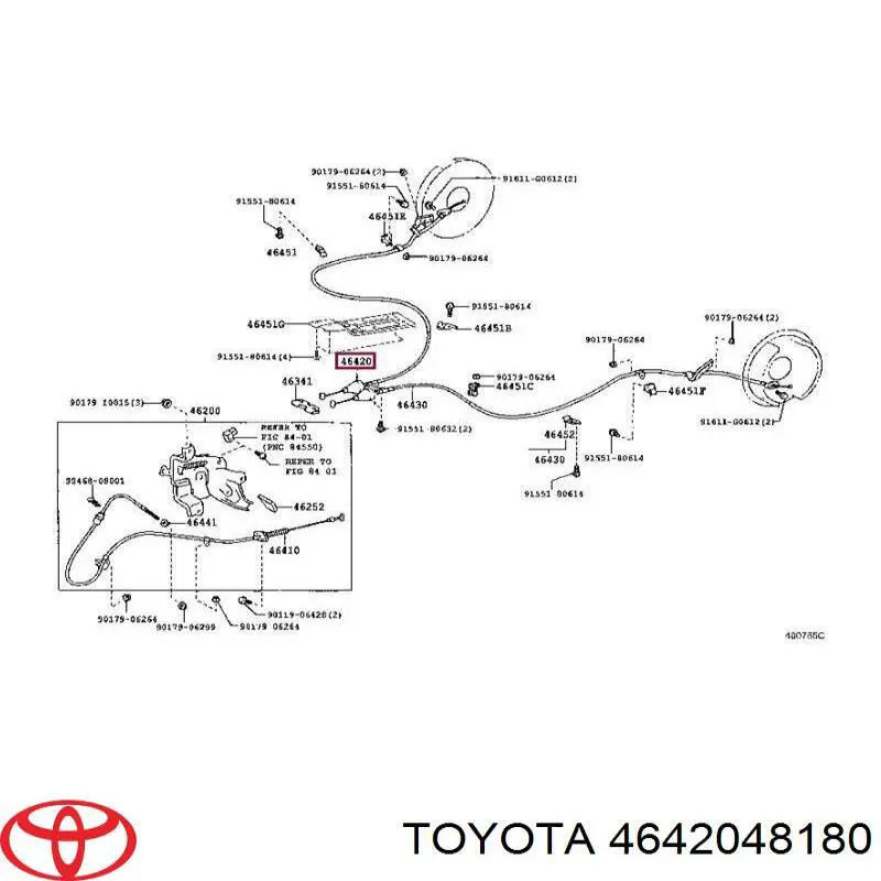  Toyota 4642048180 цена, от 96.55 USD