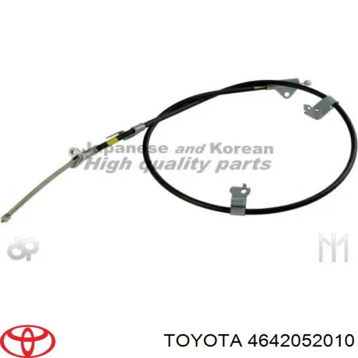 Задний правый трос ручника 4642052010 Toyota