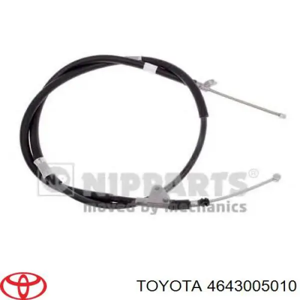 Купить 4643005010 Toyota Трос стояночного тормоза задний левый
