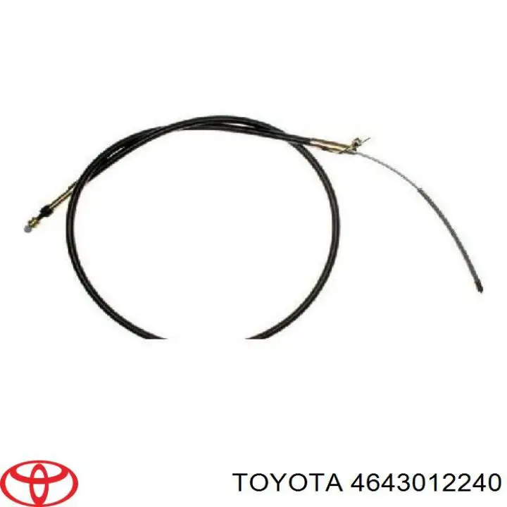Трос ручного тормоза задний Toyota 4643012240 цена, от 11.54 USD