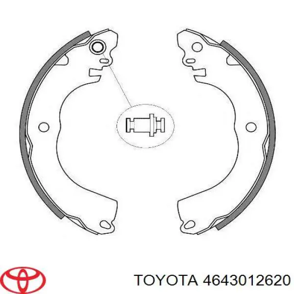 Трос ручника 4643012620 Toyota