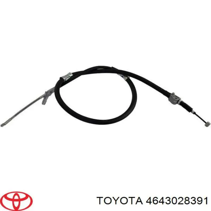 Трос ручника 4643028391 Toyota