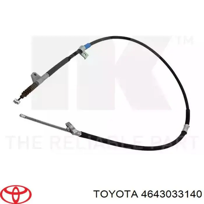 Трос ручника 4643033140 Toyota