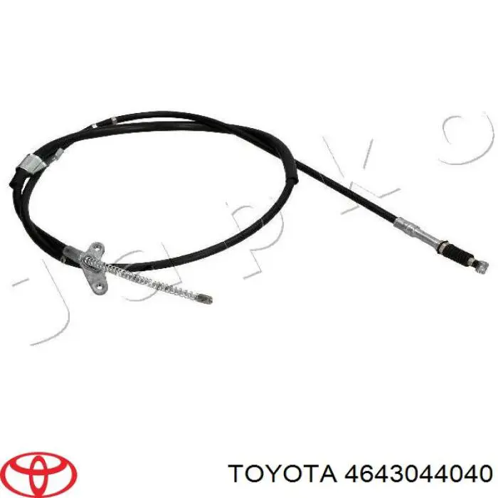 4643044040 Toyota трос ручного тормоза задний левый