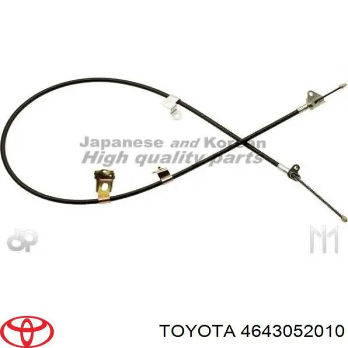 Трос ручника 4643052010 Toyota