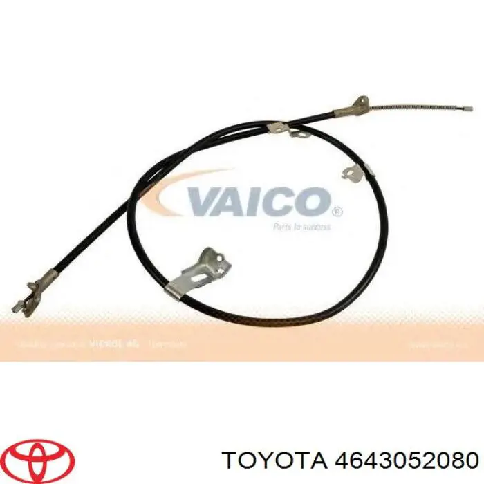 Купить 4643052080 Toyota Трос стояночного тормоза задний левый