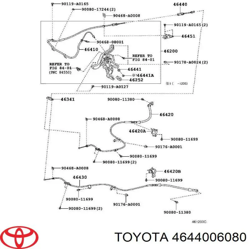 4644006080 Toyota 