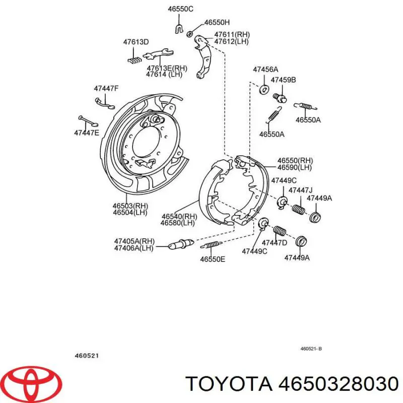  4650328030 Toyota