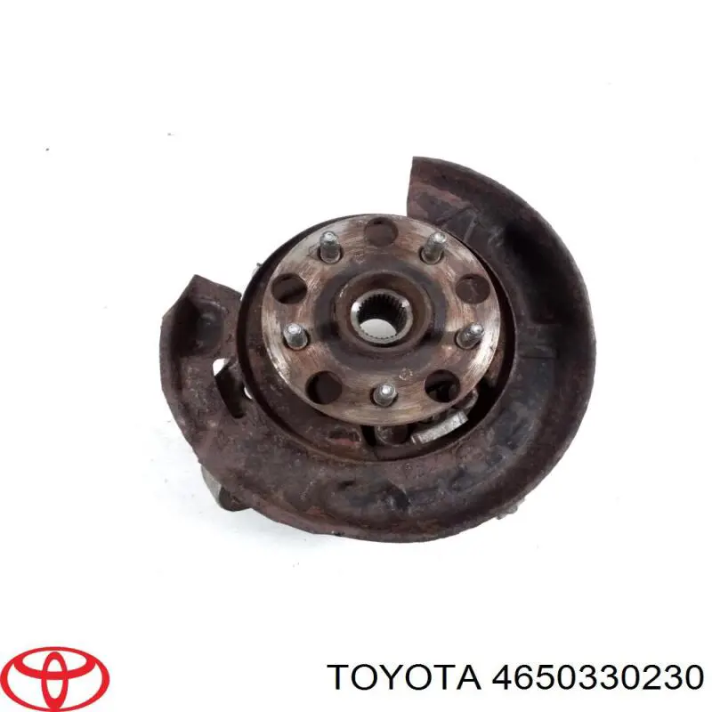 4650330230 Toyota Диск опорный, заднего торм. барабана, правый