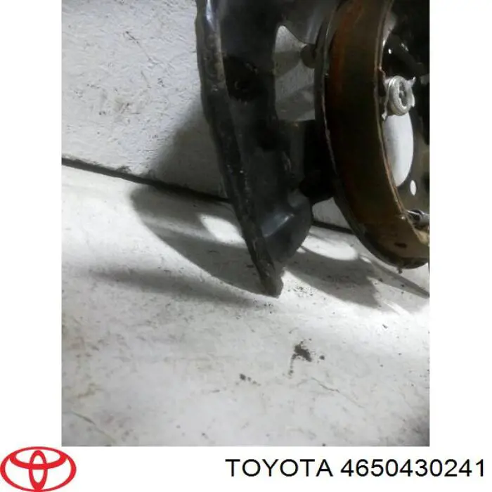 Защита тормозного диска заднего левая 4650430241 Toyota