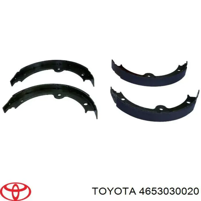 Колодки ручника 4653030020 Toyota