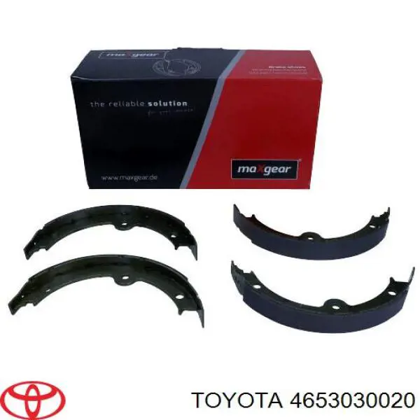 Колодки стояночного тормоза Toyota 4653030020