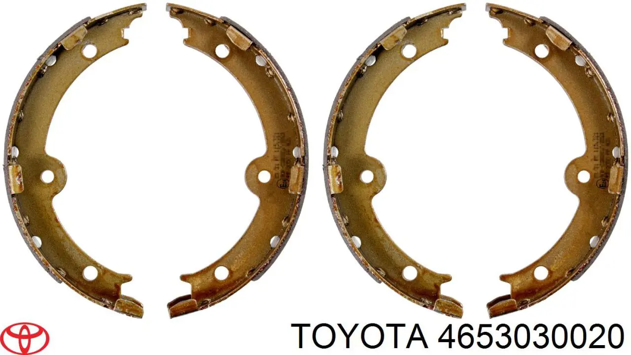 4653030020 Toyota Тормозные колодки ручника