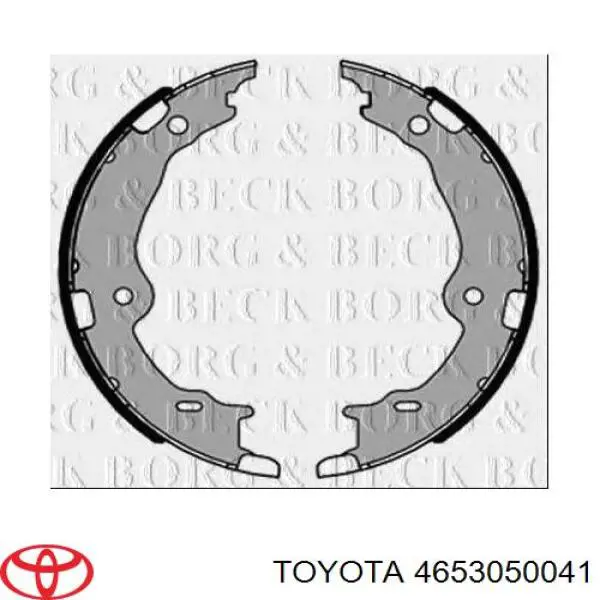 Колодки ручника 9338 ABS