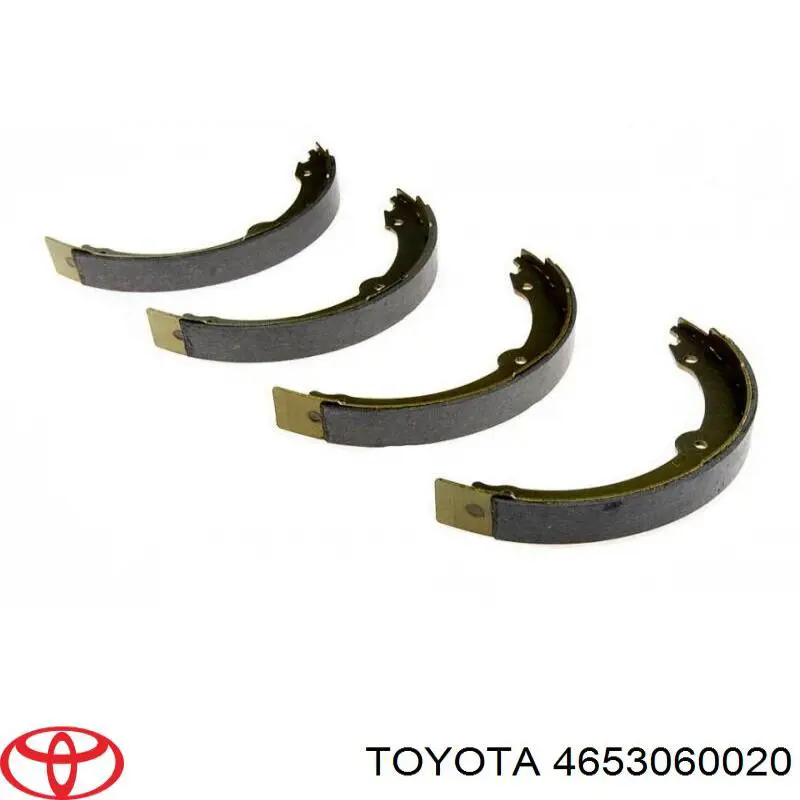 Тормозные колодки стояночного тормоза Toyota 4653060020 цена, от 22.87 USD