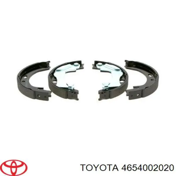 4654002020 Toyota задние барабанные колодки