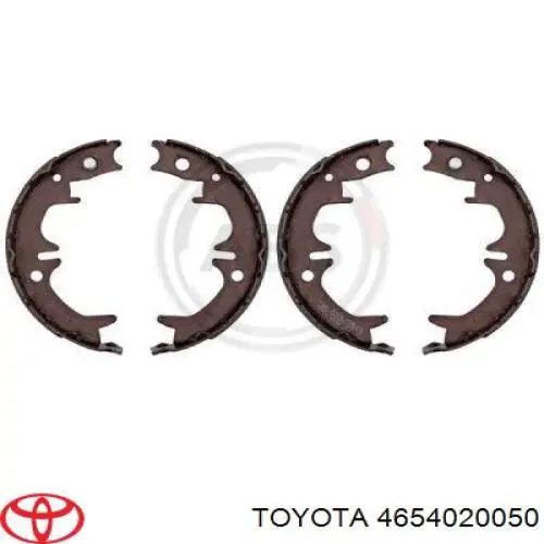 Тормозные колодки стояночного тормоза Toyota 4654020050 цена, от 34.88 USD
