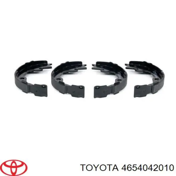 Купить 4654042010 Toyota Колодки ручника/стояночного тормоза