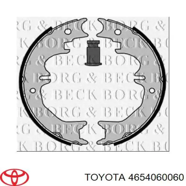 Тормозные колодки стояночного тормоза Toyota 4654060060 цена, от 22.28 USD