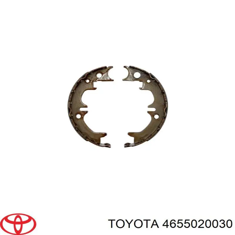 Колодки ручника 4655020030 Toyota