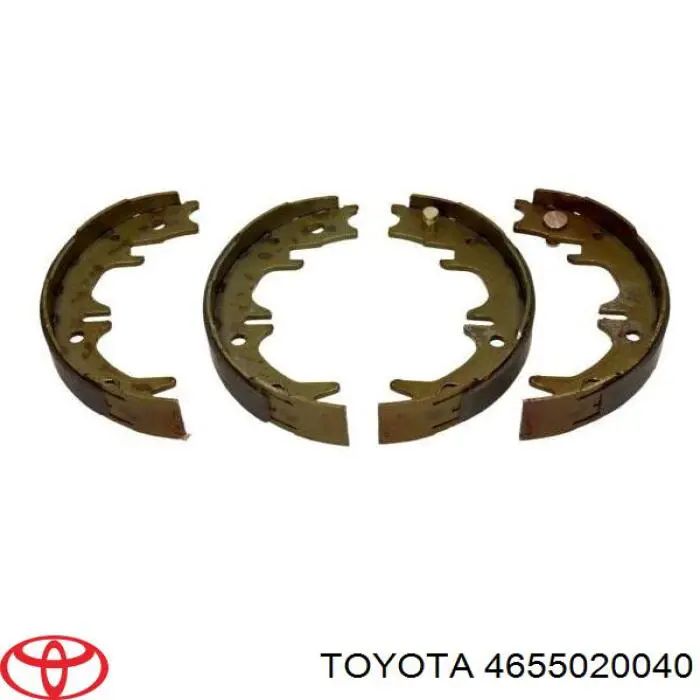 Колодки ручника 4655020040 Toyota