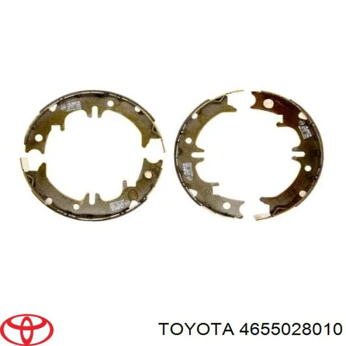 4655028010 Toyota колодки ручника