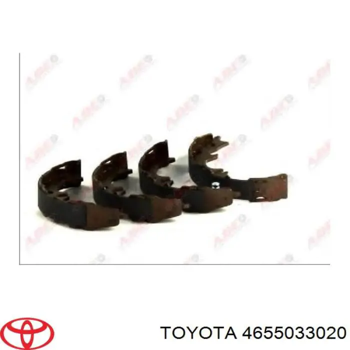 Купить 4655033020 Toyota Колодки ручника/стояночного тормоза